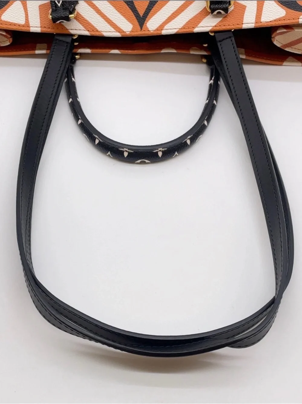 Louis Vuitton Crafty Monogram Giant Cream Caramel Onthego GM
